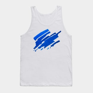 Brush Stroke Background Tank Top